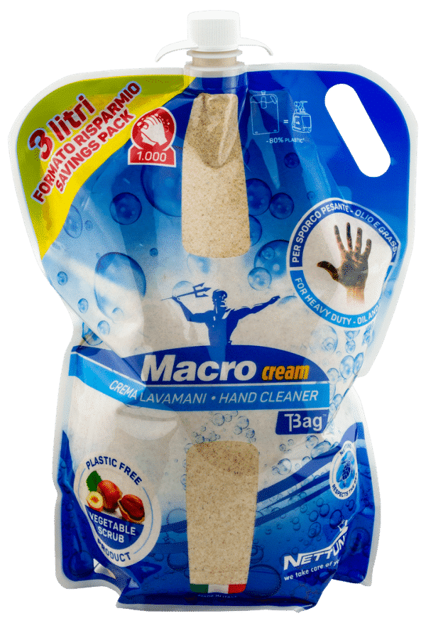 00324 Macrocream Nettuno natural Abrasive solvent free hands soap