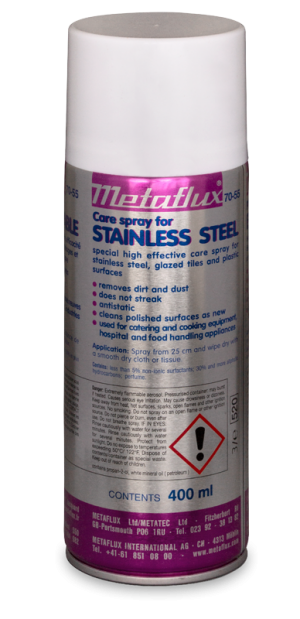 70-55 Stainless Steel Care