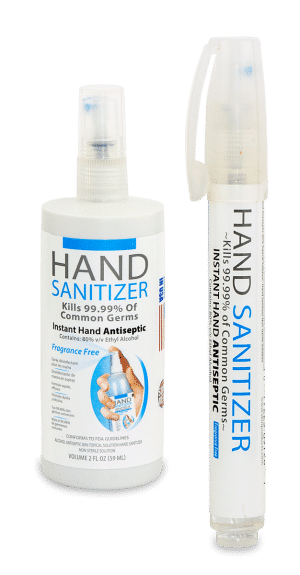 |Hand Sanitizer fragrance-free NPN FDA